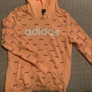 Adorable Peachy Pink Adidas Hoodie